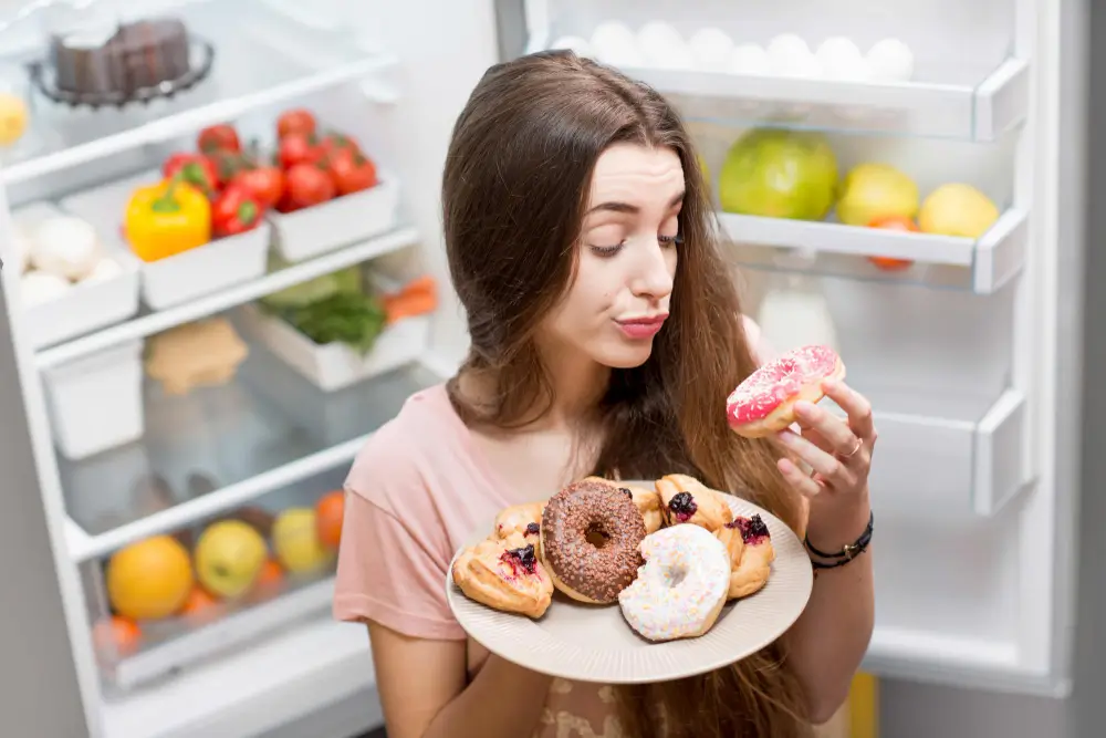 Increased cravings for sugar and carbohydrates