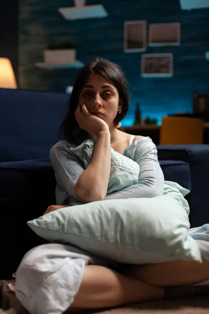 Women having Insomnia