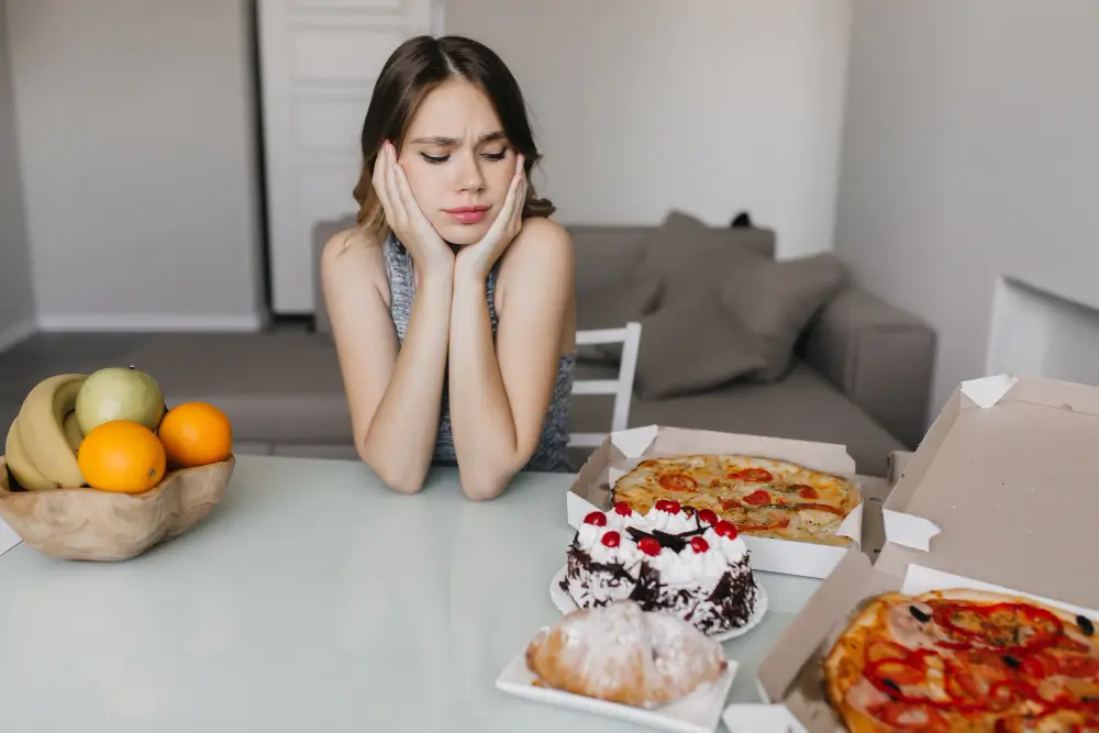 Women having Food cravings