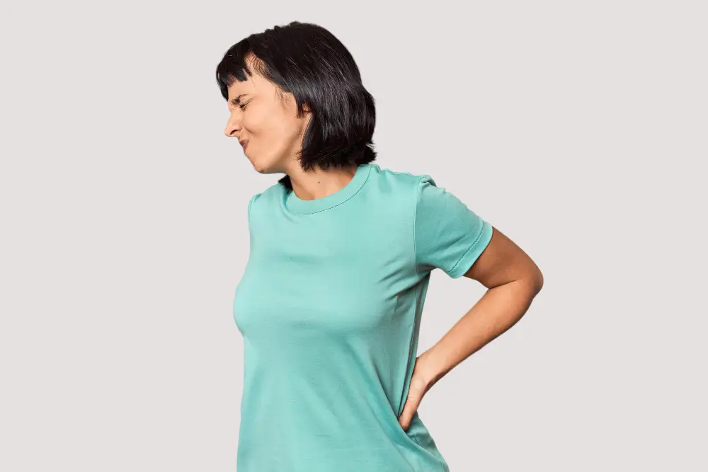 Women having Low back pain